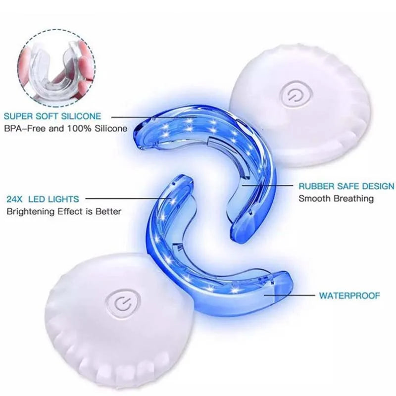 Wholesale Approved Private logo Tooth Whitening Kit Dental Led Wireless Teeth Whitening Kits With Led Light and Gel