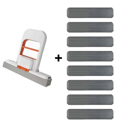 Multi-Functional Mini Mop | Retractable Wet/Dry Mop for Kitchen, Bathroom, Car | Durable Plastic | Compact & Home Cleaning Tool