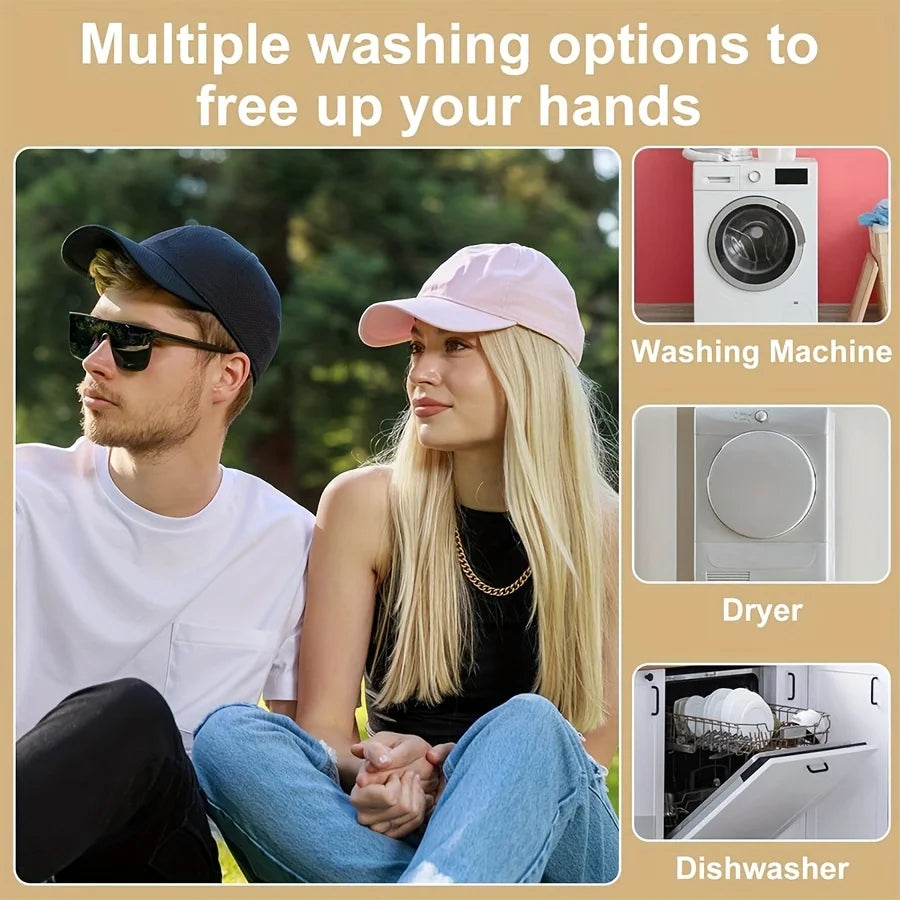 Washing machine cap cleaning cage, cap washer with mesh bag, baseball cap cleaning cap ,suitable for cleaning various hats