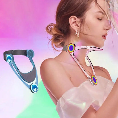 Adjustable Neck Support Braces Prevent Bowing Head 360 Rotatable Neck Forward Posture Corrector Neck Stretcher