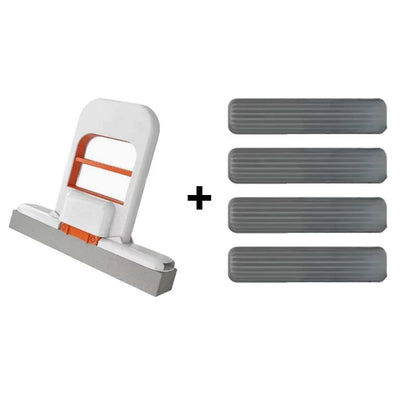 Multi-Functional Mini Mop | Retractable Wet/Dry Mop for Kitchen, Bathroom, Car | Durable Plastic | Compact & Home Cleaning Tool