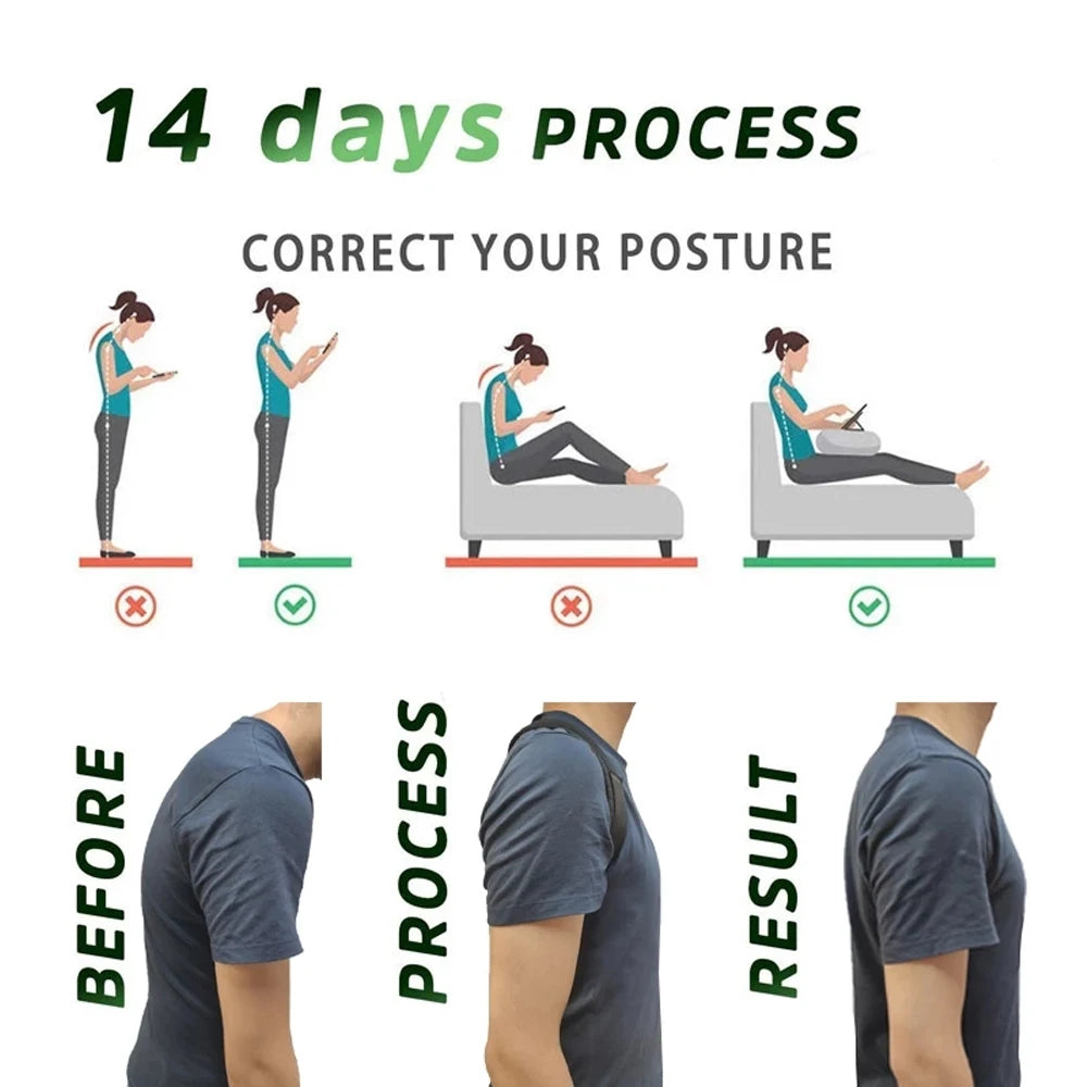 Instant Posture Correction: Focuses on the immediate visual and physical benefit.